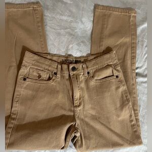 U.S. Polo Assn. Boys Stretch Straight Fit Pant